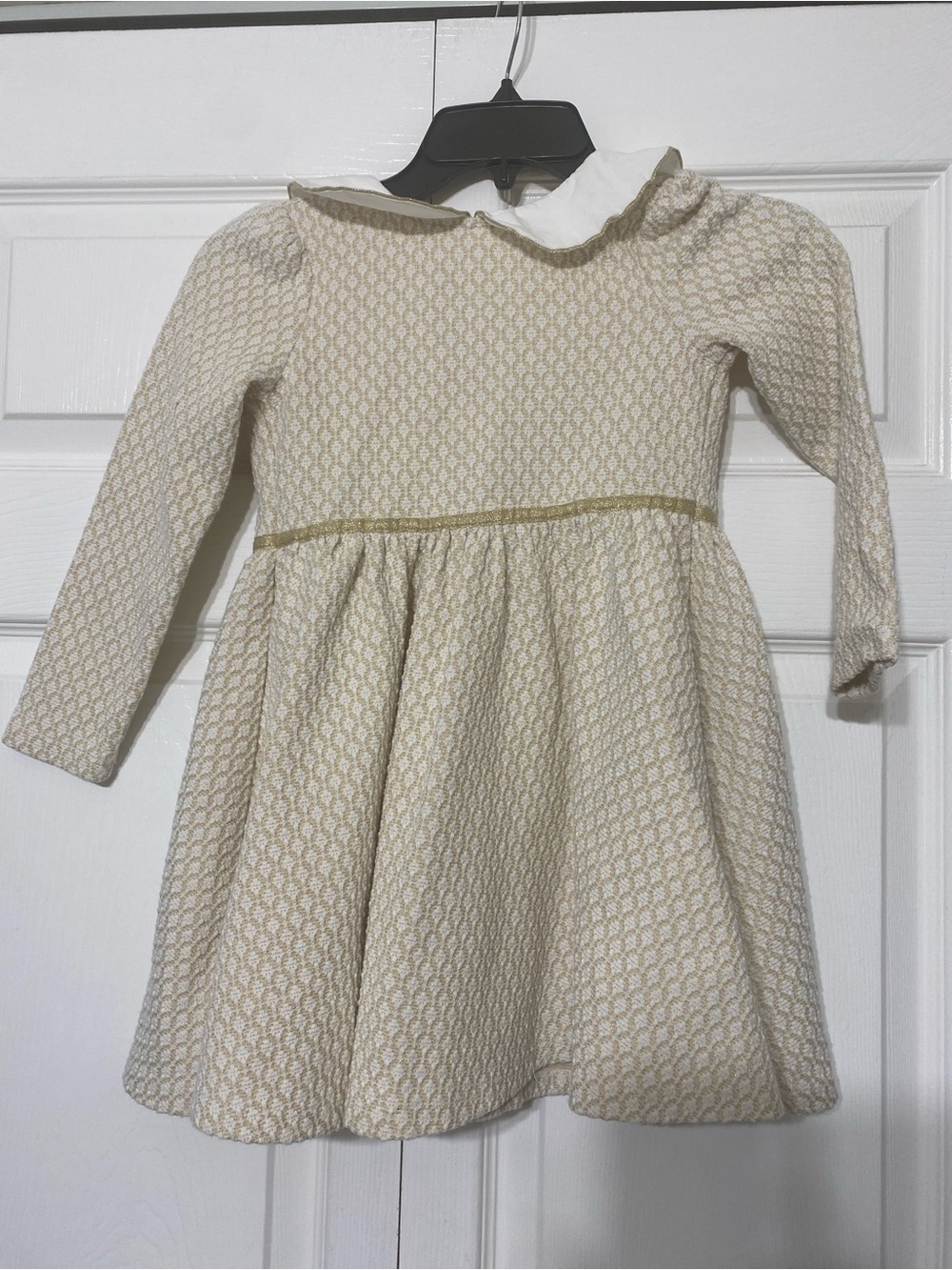 Janie and Jack the sparkled collared dress size 5